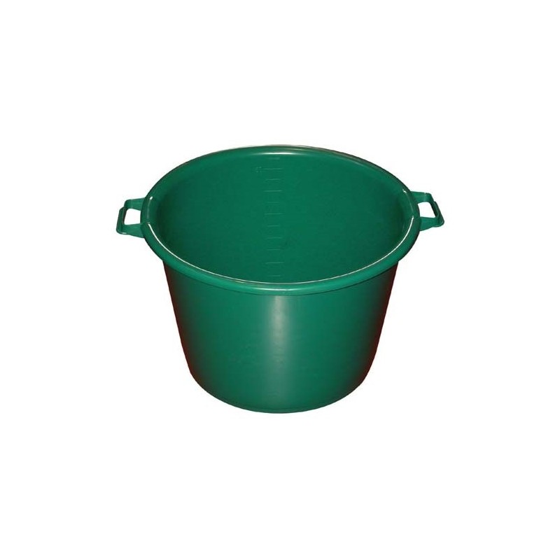 ALUMINIUM ET PLASTIQ Baquet rond 52,5 cm / 55 L Vert