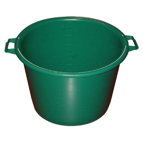 ALUMINIUM ET PLASTIQ Baquet rond 52,5 cm / 55 L Vert