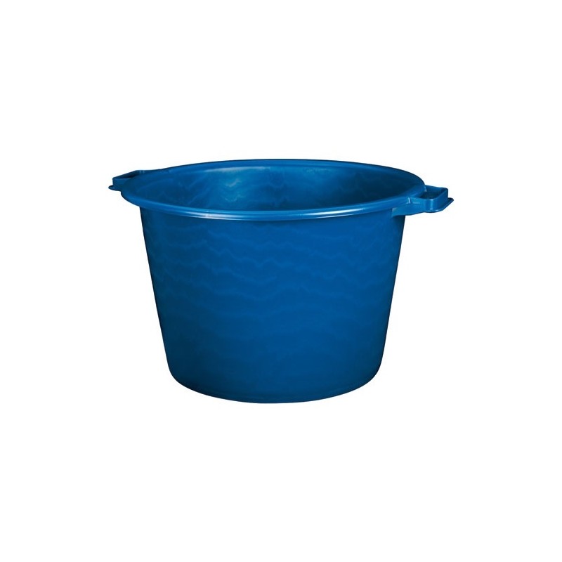 ALUMINIUM ET PLASTIQ Baquet rond 47,5 cm / 40 L Bleu