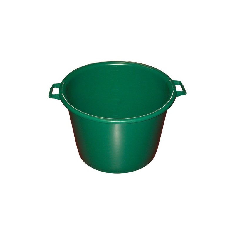 ALUMINIUM ET PLASTIQ Baquet rond 63,5 cm / 75 L Vert