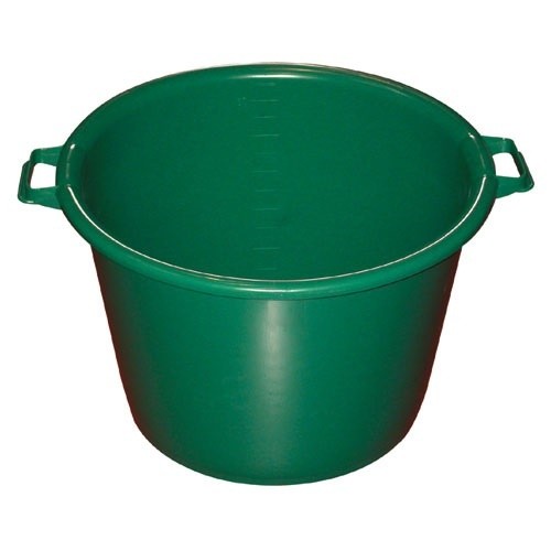 ALUMINIUM ET PLASTIQ Baquet rond 63,5 cm / 75 L Vert