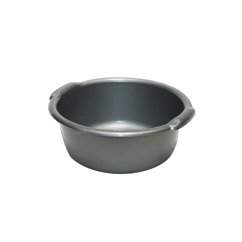 ALUMINIUM ET PLASTIQ Bassine ronde 44 cm / 20 L Gris Silver