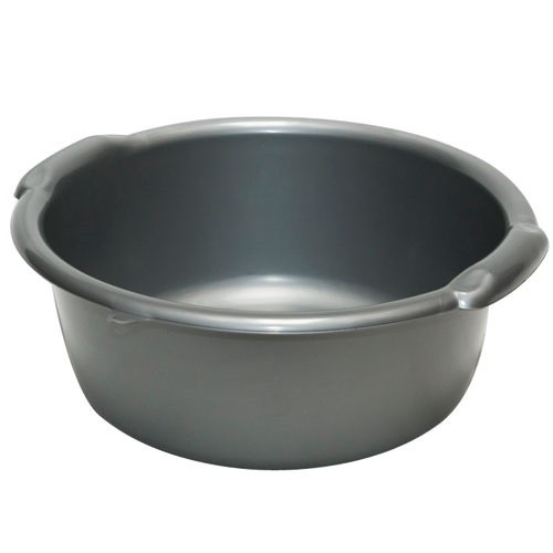 ALUMINIUM ET PLASTIQ Bassine ronde 44 cm / 20 L Gris Silver