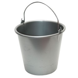 Seau de ménage 10 L - Gris...