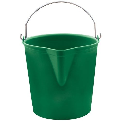 ALUMINIUM ET PLASTIQ Seau à bec 17l vert