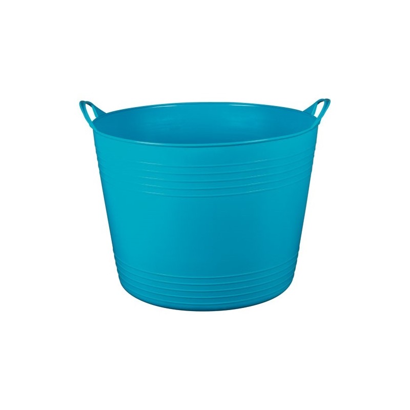 ALUMINIUM ET PLASTIQ Panier souple 46 cm / 40 L Bleu Antique - Green Line