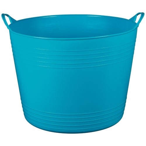 ALUMINIUM ET PLASTIQ Panier souple 46 cm / 40 L Bleu Antique - Green Line