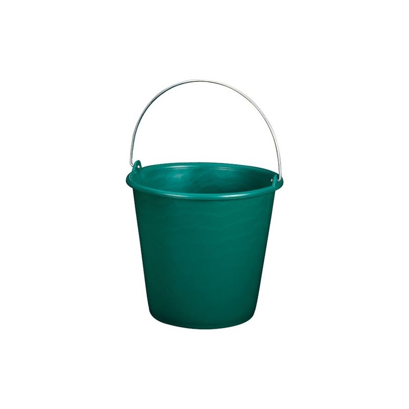 ALUMINIUM ET PLASTIQ Seau gradué 8l rural vert