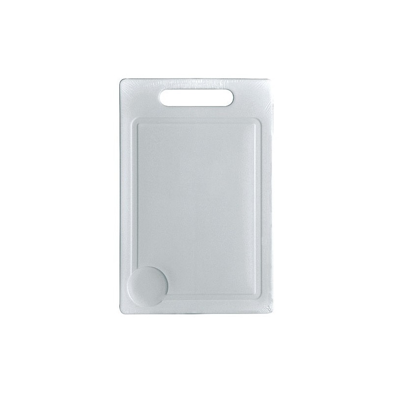 ALUMINIUM ET PLASTIQ Planche à découper 29 x 19 cm - plastique - blanc