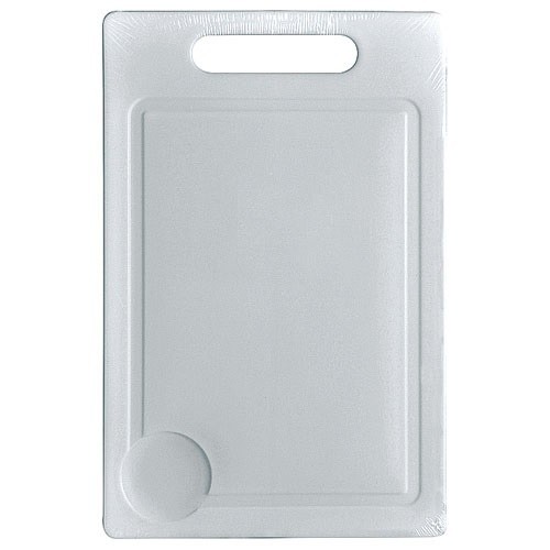 ALUMINIUM ET PLASTIQ Planche à découper 29 x 19 cm - plastique - blanc