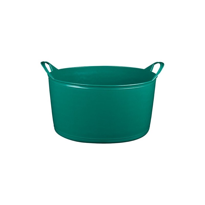 ALUMINIUM ET PLASTIQ Panier souple multi usages 15 L vert