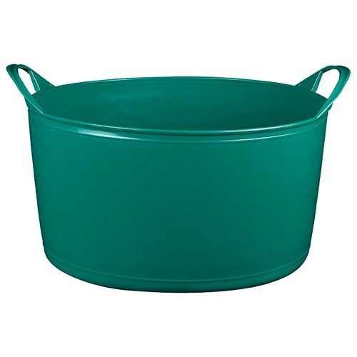 ALUMINIUM ET PLASTIQ Panier souple multi usages 15 L vert