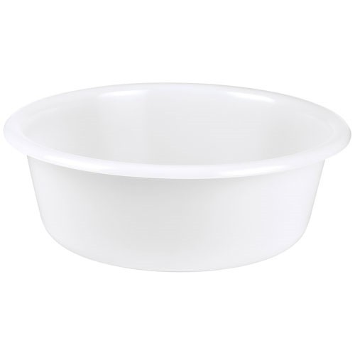 ALUMINIUM ET PLASTIQ Cuvette ronde 32cm 5l blanc alimentaire