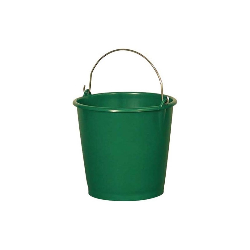 ALUMINIUM ET PLASTIQ Seau rural 16l gradué vert