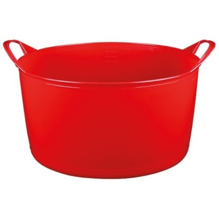 Panier souple multi usages 15l rouge