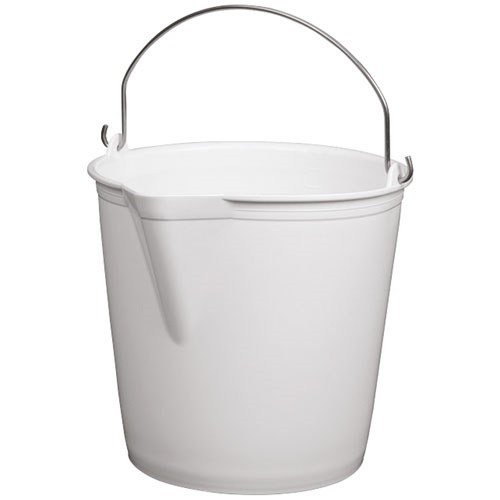 ALUMINIUM ET PLASTIQ Seau à bec 13l d29 blanc alimentaire