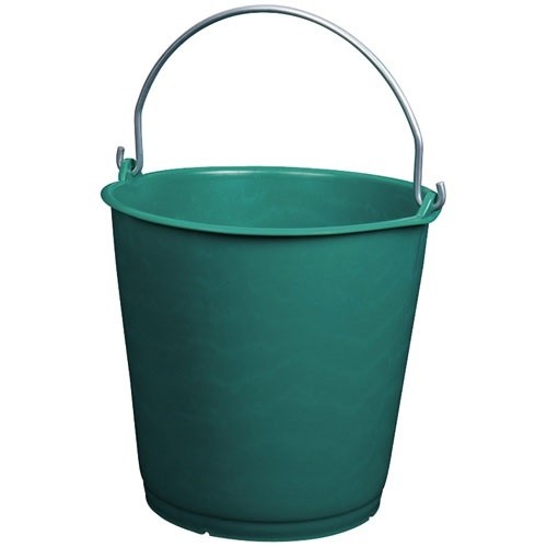 ALUMINIUM ET PLASTIQ Seau gradué 22l rural vert