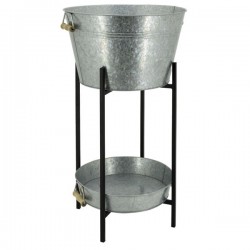 Bassine sur pied h71 cm galva