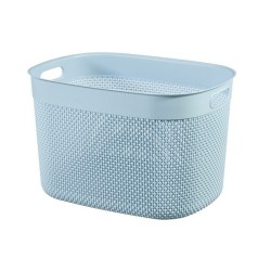 Panier à linge XL 44 x 33 x h27 cm Bleu claire - Filo