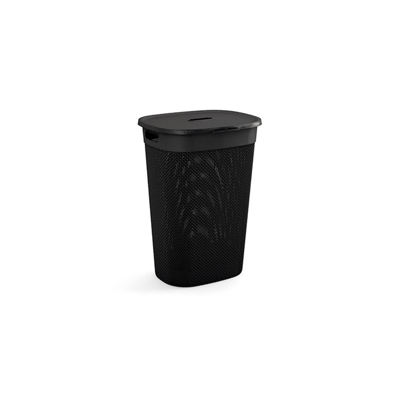 Curver Coffre à linge 55L. 44 x 35 x h61 cm Gris foncé - Filo