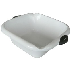 Cuvette blanche carrée...