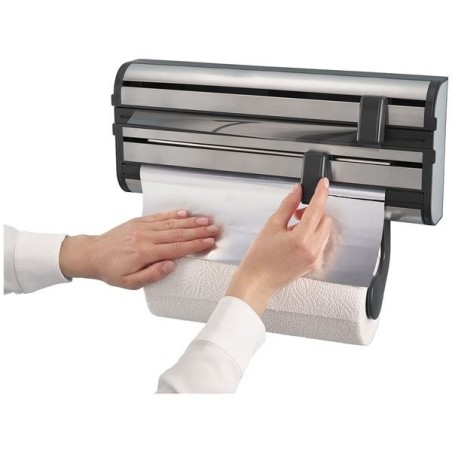Distributeur triple rlx inox brosse 25793