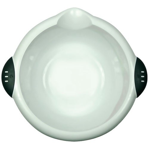 LAGUELLE Cuvette blanche ronde bimatière 6l