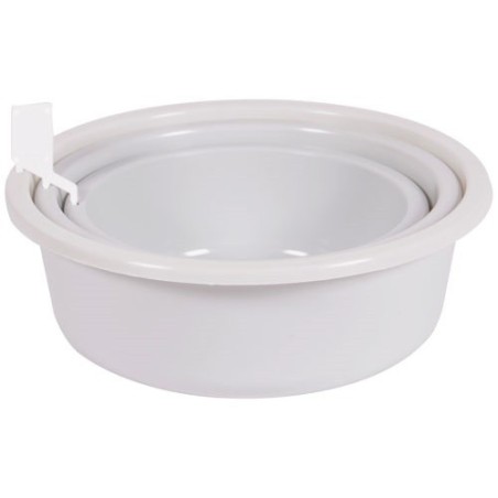 Cuvette ronde 3.2l 5l 7.9l x3 blanc cérusé
