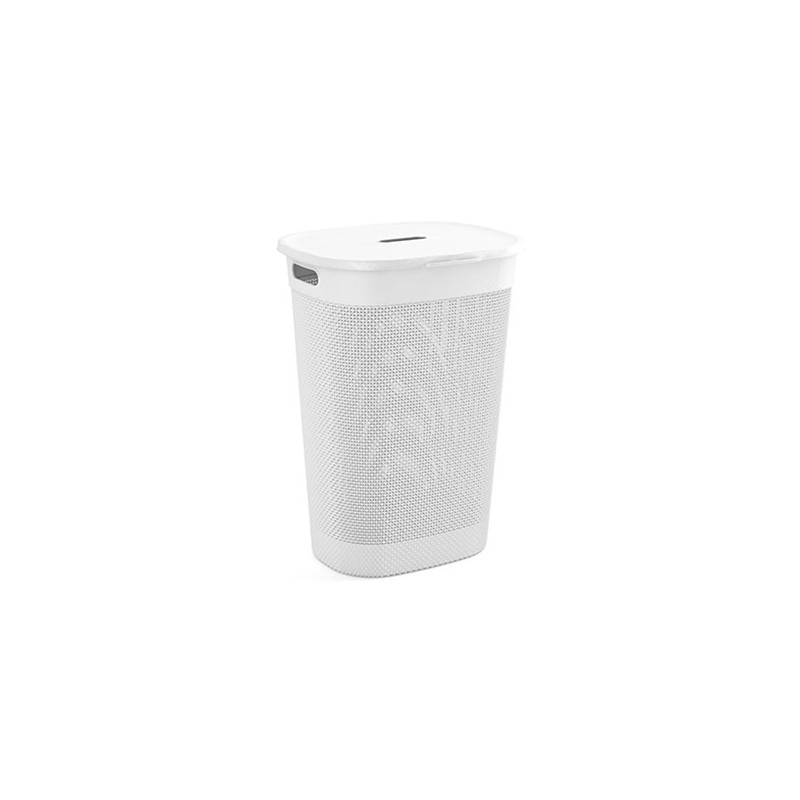 Curver Coffre à linge 55 L. 44 x 35 x h61 cm Blanc - Filo