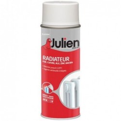 Julien Peinture radiateur aérosol 400ml satin blanc - Image 2