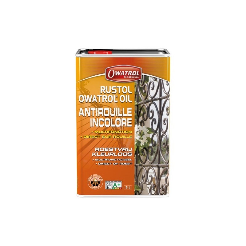 OWATROL Antirouille Incolore - Rustol - Bidon 5 L