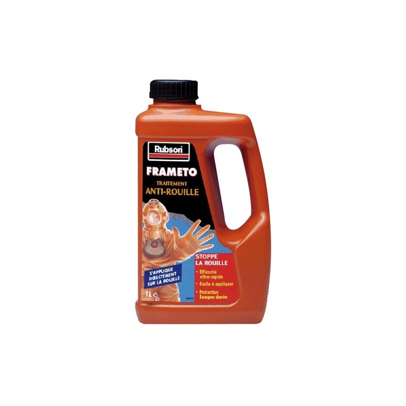 Rubson Traitement anti-rouille - Frameto - Bidon 1 L