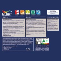 Dulux Valentine Peinture 0.5 L Crème de Couleur Satin - Titanium - Image 2