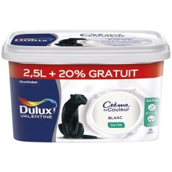 Peinture 2.5 L + 20 % Crème...