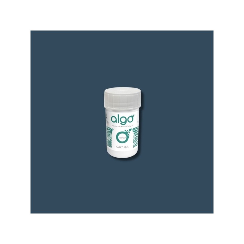 Algo Testeur de peinture déco bleu marine des sept iles 50 ml
