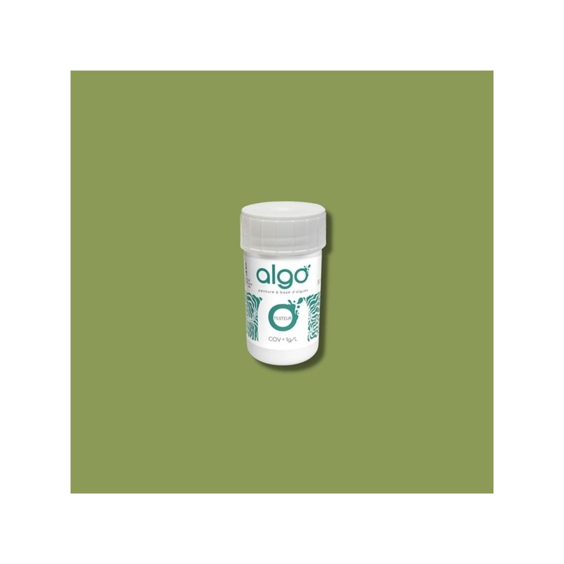 Algo Testeur de peinture déco vert olive de méditerrannée 50 ml