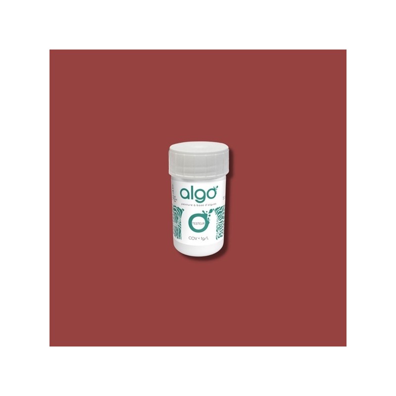 Algo Testeur de peinture déco rouge enflammé 50 ml