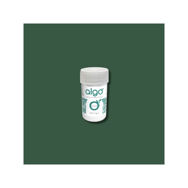 Algo Testeur de peinture déco vert forêt de pins 50 ml