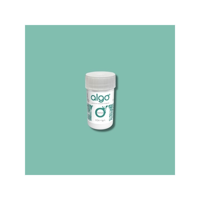 Algo Testeur de peinture déco bleu-vert tatihou 50 ml