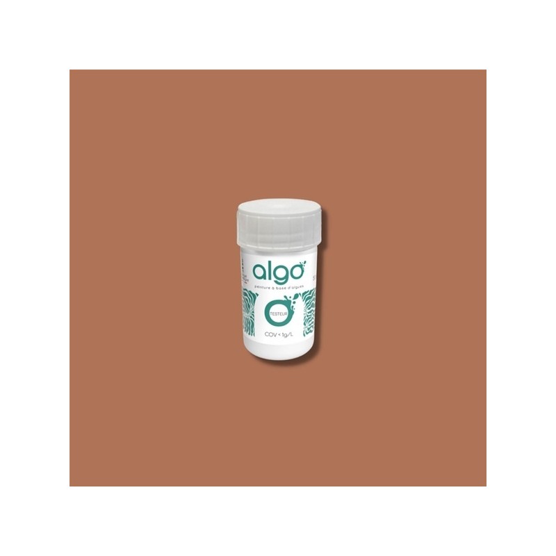 Algo Testeur de peinture déco brun pain d'épices 50 ml