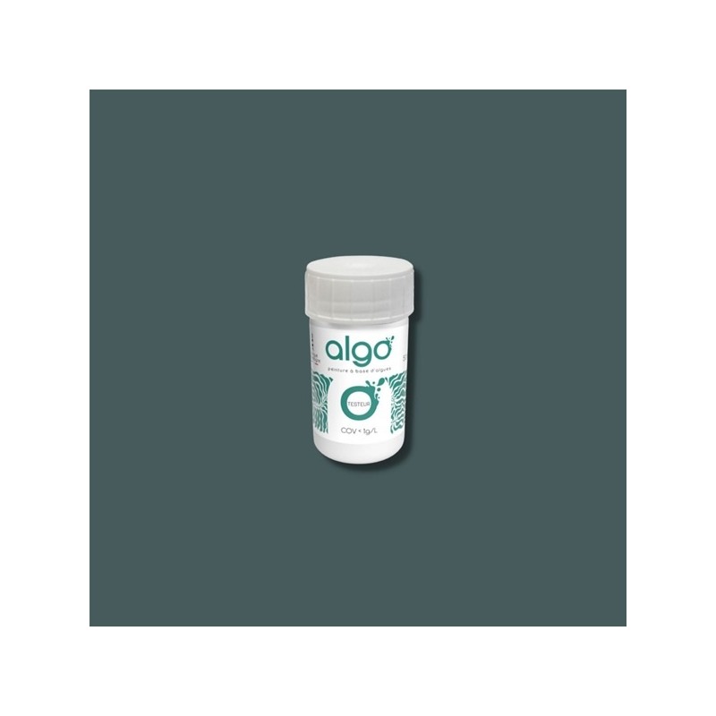 Algo Testeur de peinture déco bleu vert molène 50 ml