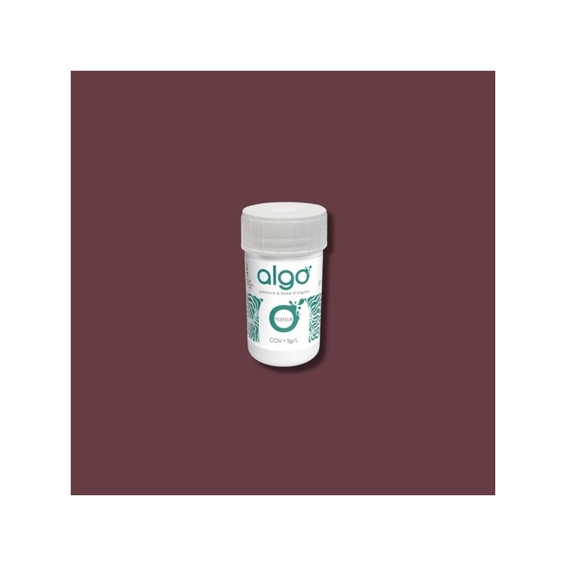 Algo Testeur de peinture déco rouge cerise griotte 50 ml