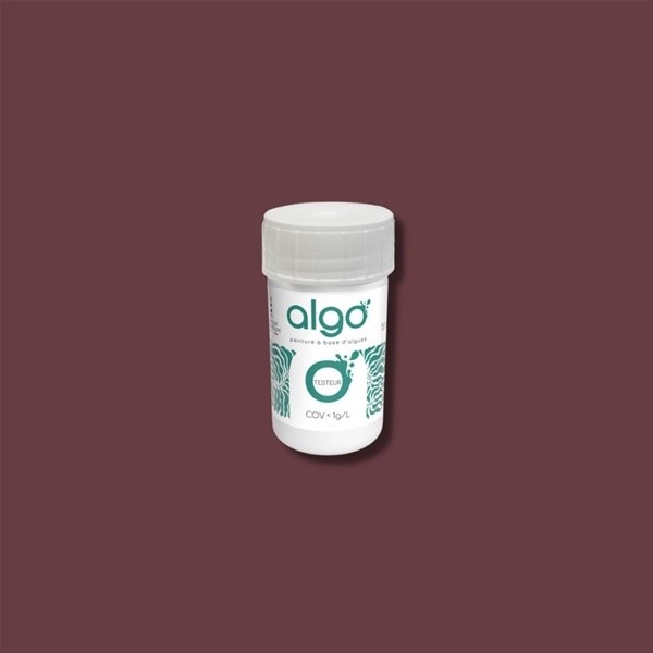 Algo Testeur de peinture déco rouge cerise griotte 50 ml