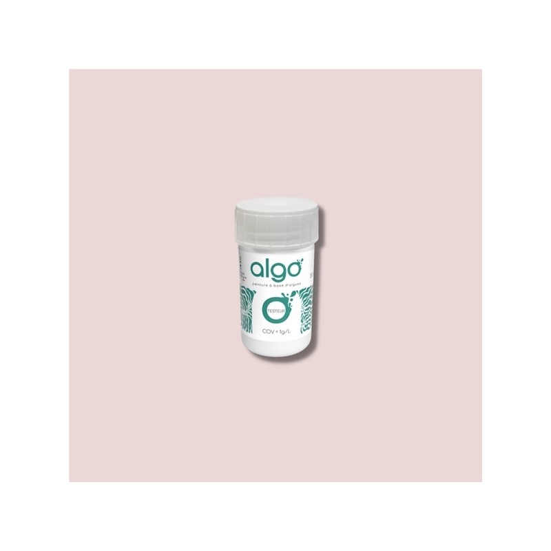 Algo Testeur de peinture déco rose poudré 50 ml