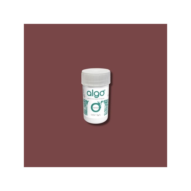 Algo Testeur de peinture déco rouge sépia 50 ml