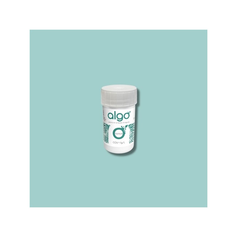 Algo Testeur de peinture déco bleu-vert espiègle 50 ml