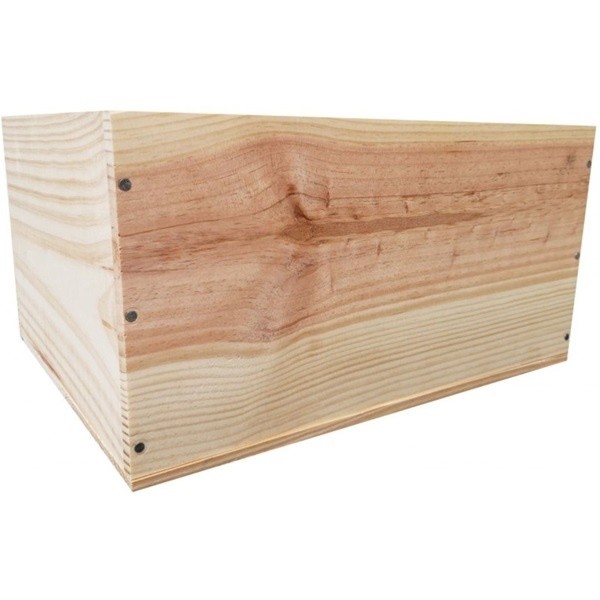 Algo Caisse en bois de présentation - grand format