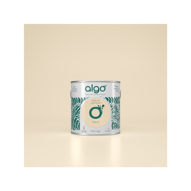 Algo Peint.intér.déco multi-supports beige pampa velours 0.5 L