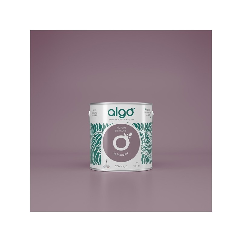 Algo Peint.intér.déco multi-supports ile margaux satin 0.5 L