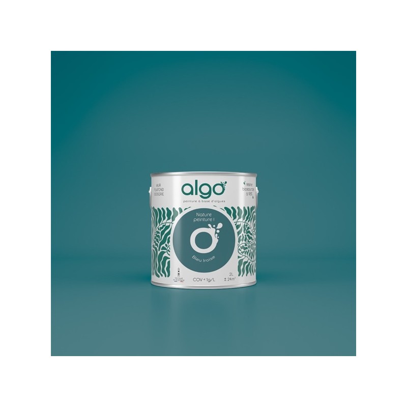 Algo Peint.intér.déco multi-supports bleu iroise satin 5 L